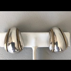 Thailand Silver Clip Earrings